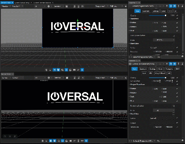 When a ClipContainer has an assigned Screen Target, its position remains locked to the Screen's associated Surface. When a ClipContainer has an assigned Screen Target, its position remains locked to the Screen's associated Surface.